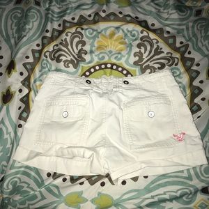 American Eagle White Shorts